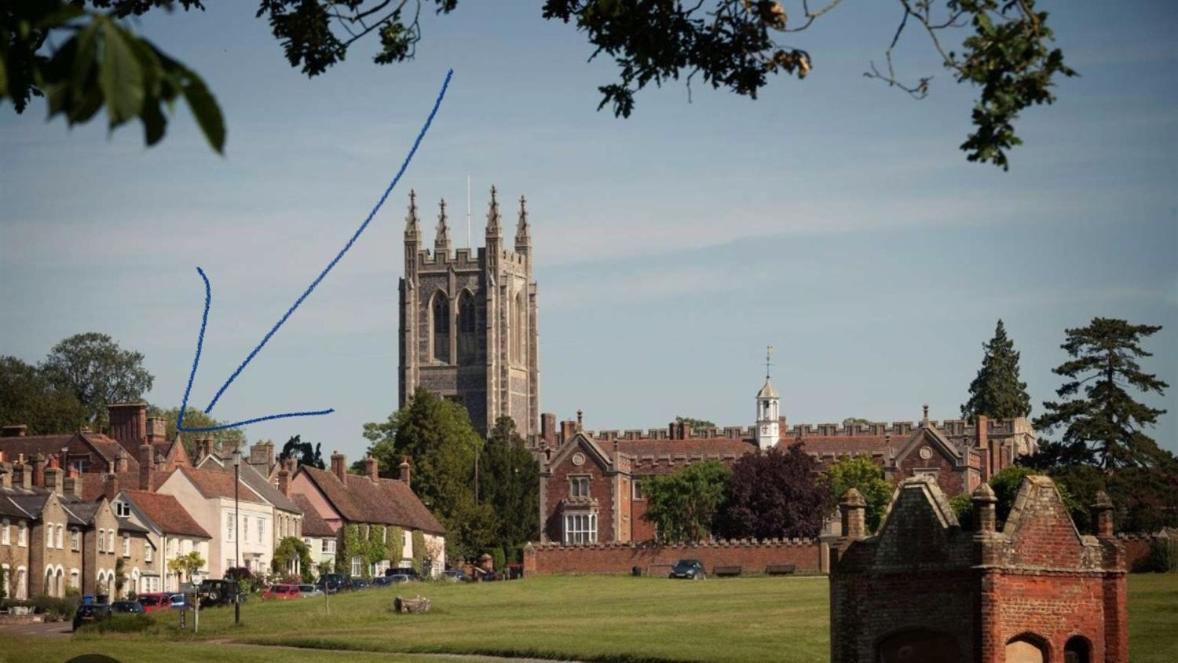 Charming Church Walk, Long Melford - 2 Bedroom Property With Parking Exterior foto